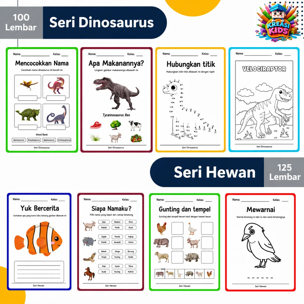 Preview worksheet anak