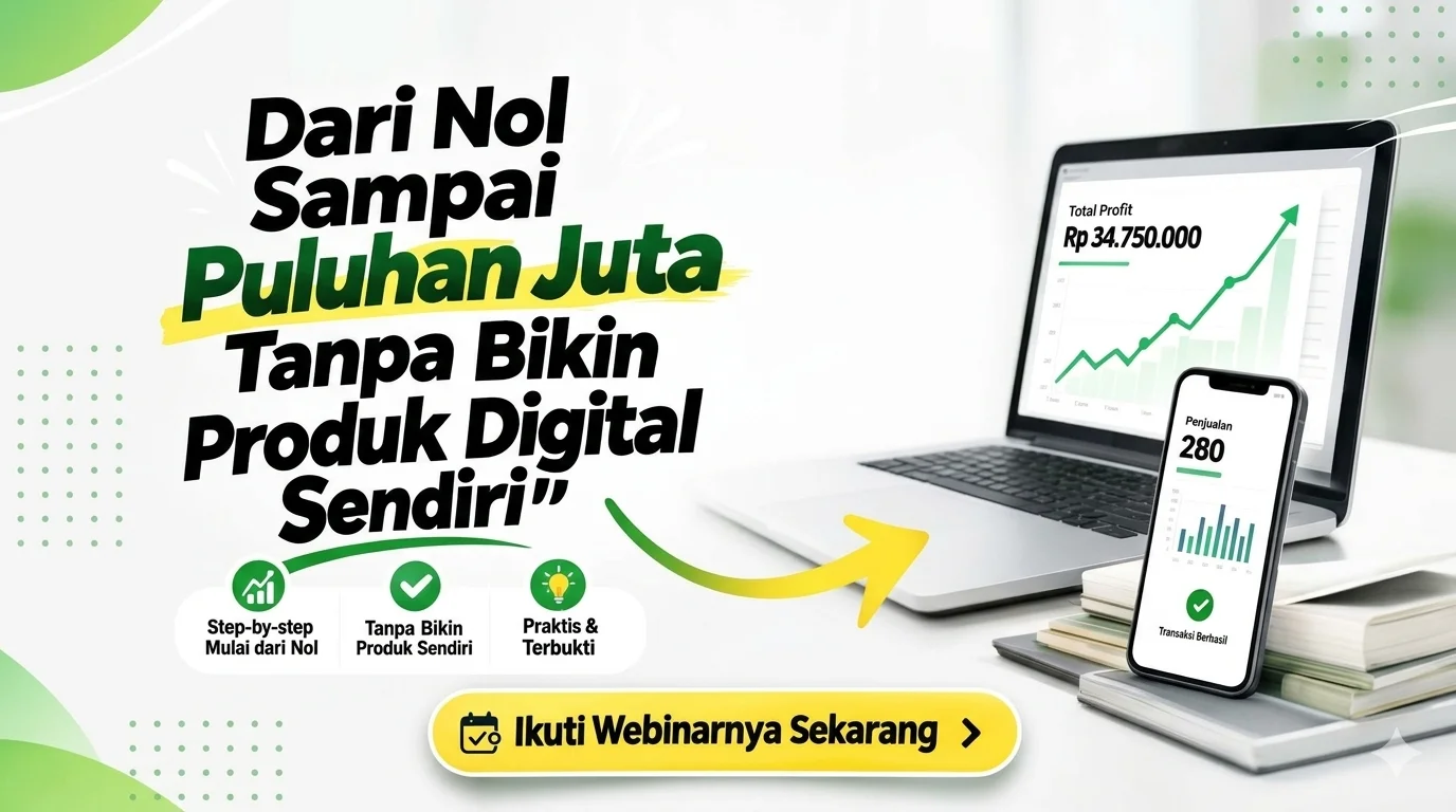 Bongkar Mesin Cuan 30 Juta Tanpa Bikin  Produk Sendiri
