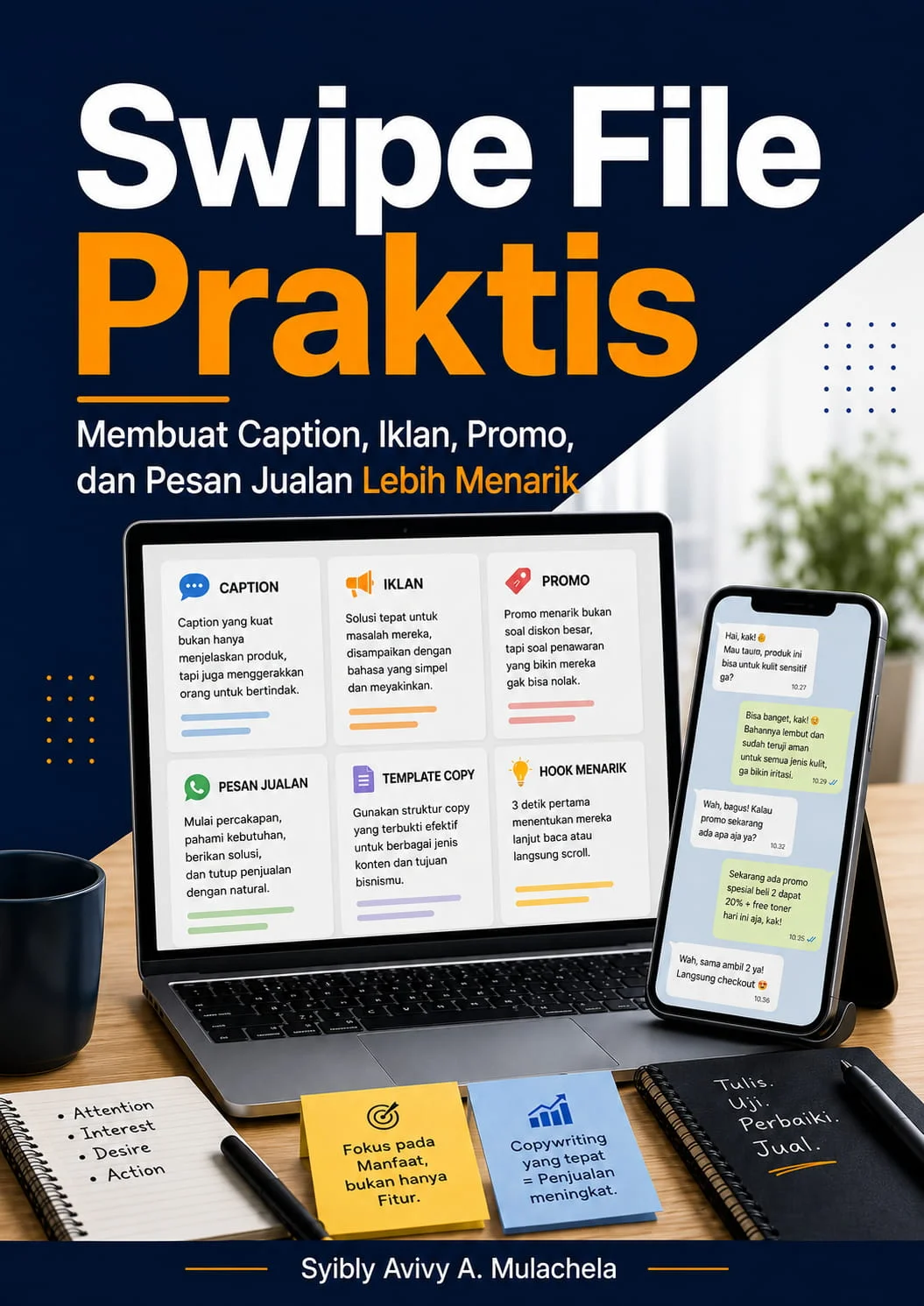 📝 Template Kalimat & Caption Psikologi Jualan: Tinggal ganti, langsung posting hari ini